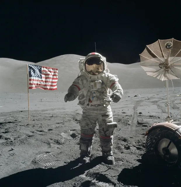 Moon landing conspiracy
