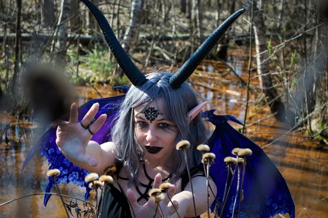 A Children's Book of Demons": a black bagic handbook for 5-10 years old-three_green_demons