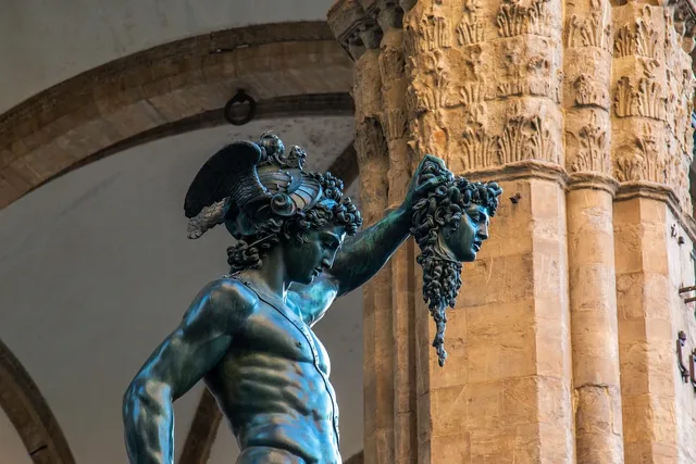 Image of Hermes Trismegistus and the legendary Emerald Tablet