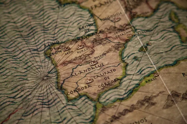 The Man from Taured - Map of Europe