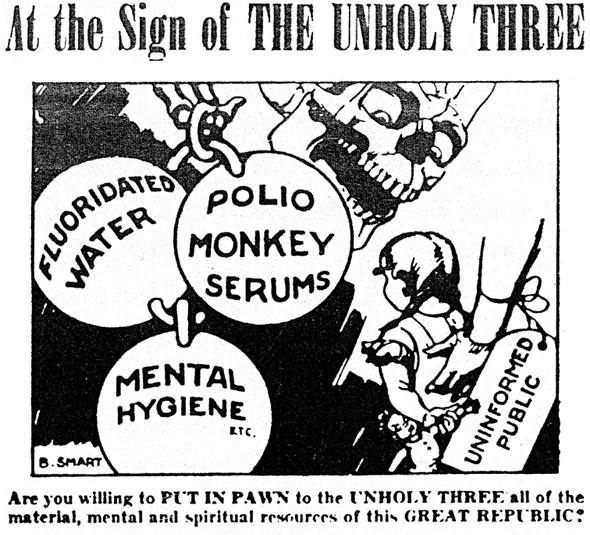 Water Flouridation: a public health conspiracy