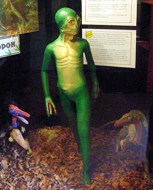 Troodon sapiens - Dale Russell - Hypothetical dinosauroid